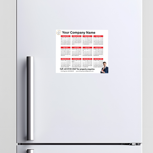 Custom Magnetic Fridge Calendars
