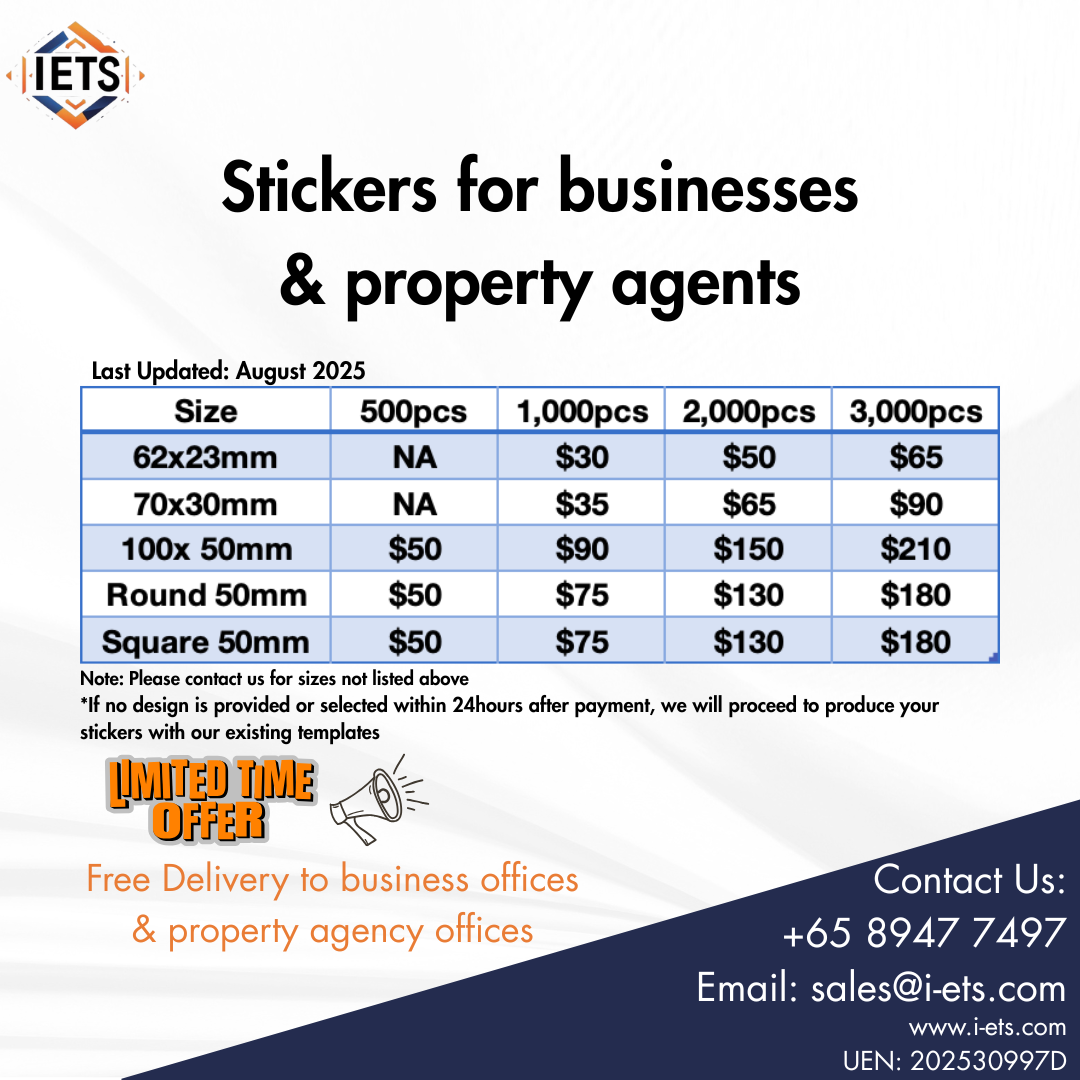 Essential Business Label Stickers