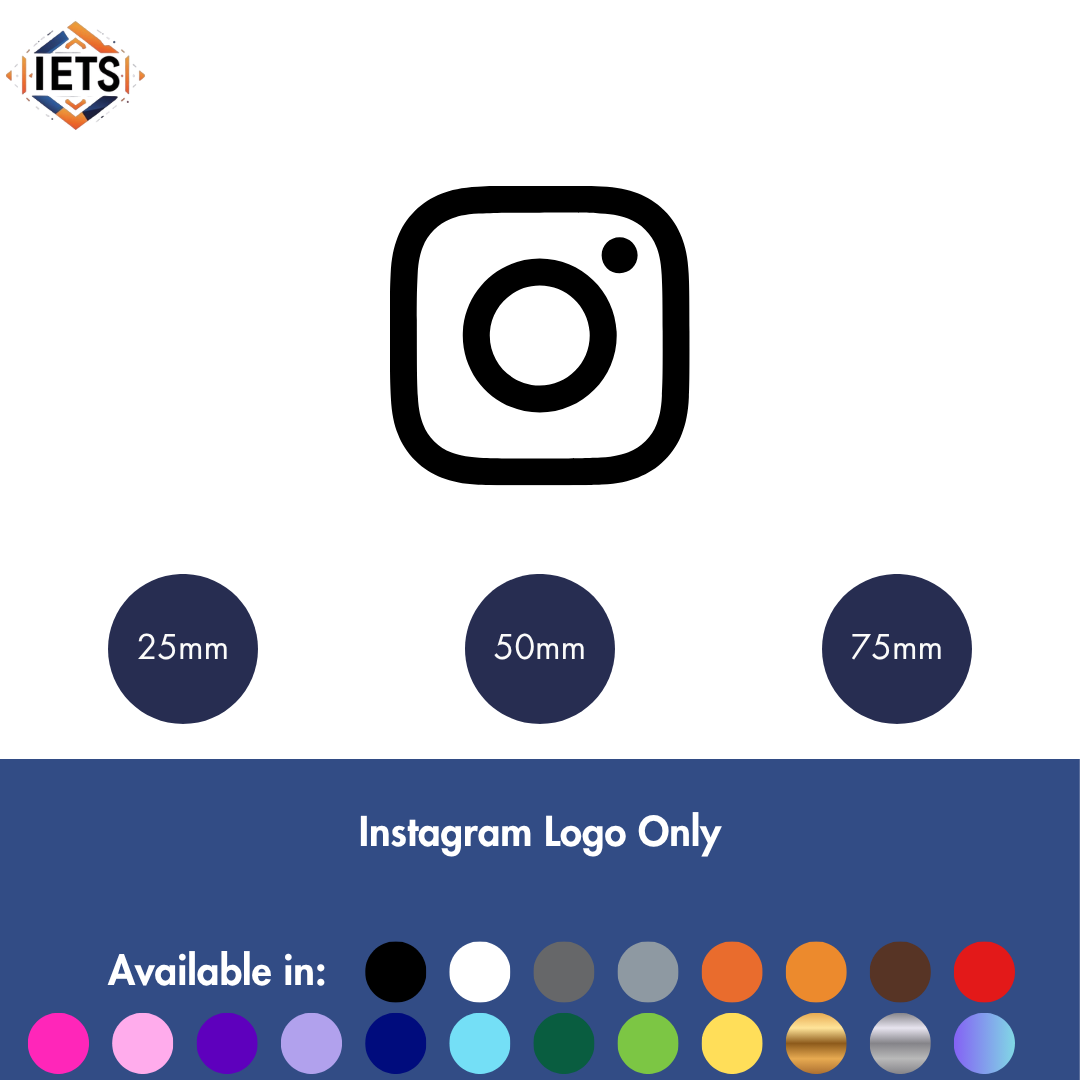 Instagram Username Car Decal