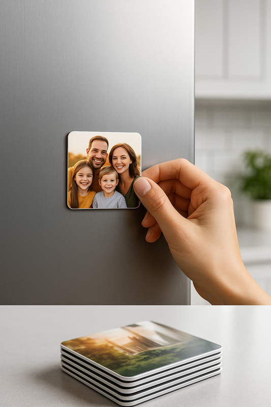 Custom Photo Magnet 50x50mm (12pieces)