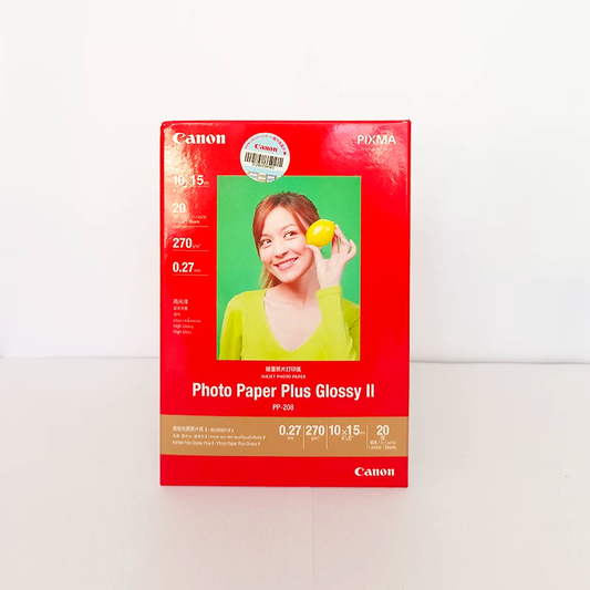 Canon Photo Paper Plus Glossy II PP-208 4"x6" (20 / 100 sheets) | PP-208 A4 (20 sheets)